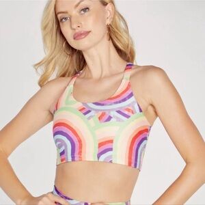 NWT Wildfox Longline Soleil Bra | Soleil Small Stripes Small
